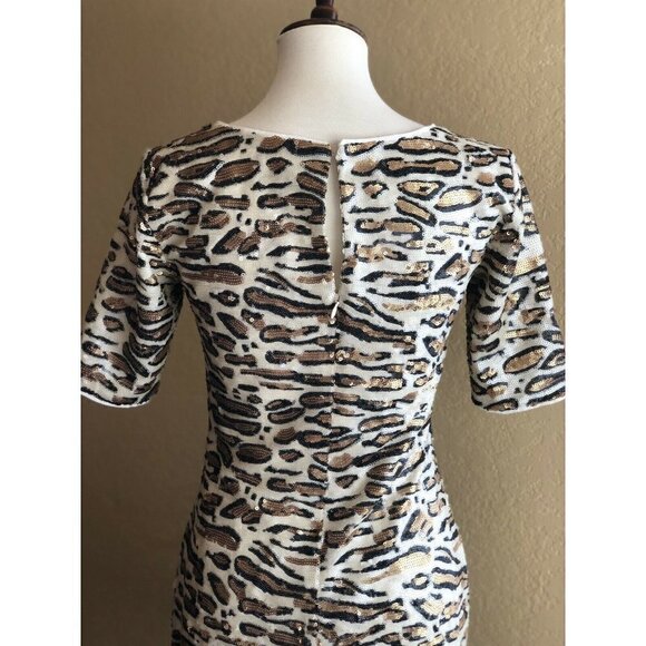 PJK Patterson J Kincaid Women's leopard Lenny Sequ - Picture 4 of 10